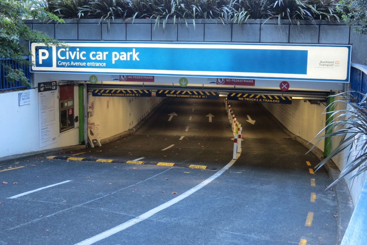 lighting control for civic car park