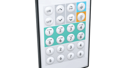 motion sensor user handset