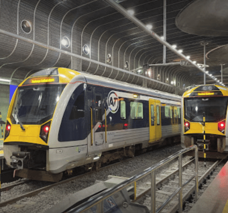 Britomart Trains 470x438 - Lighting Control for Transport Hubs