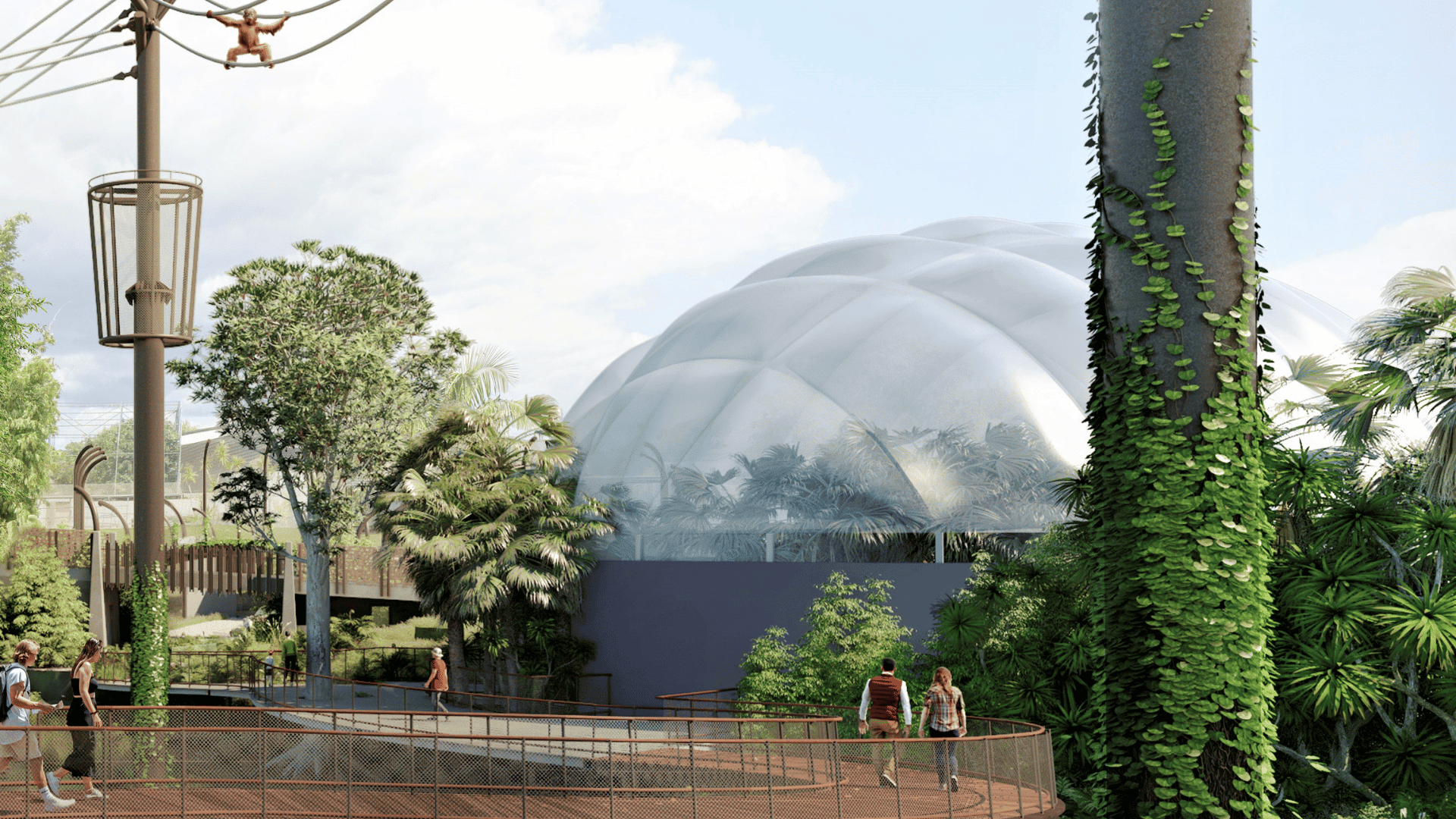 zoo tropical dome - Animal-Centric Lighting at Auckland Zoo