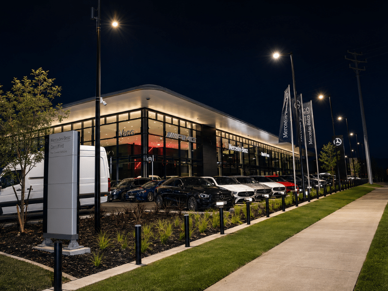 Mercedez Benz Showroom