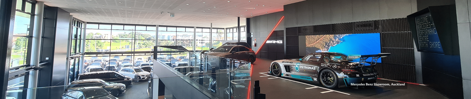 Lighting Control in Retail Spaces Mercedes Benz Integration 2 - Lighting Control in Retail Spaces